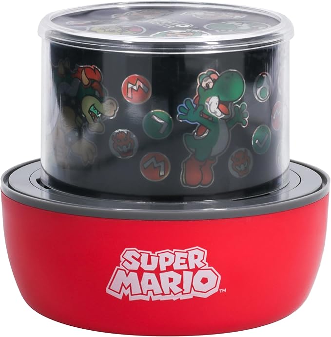 Paladone Super Mario Projection Light - Officially Licensed Nintendo Projector Lamp with Interchangeable Scenes and Mood Lighting, 3 Light Modes, Gaming Room Decor