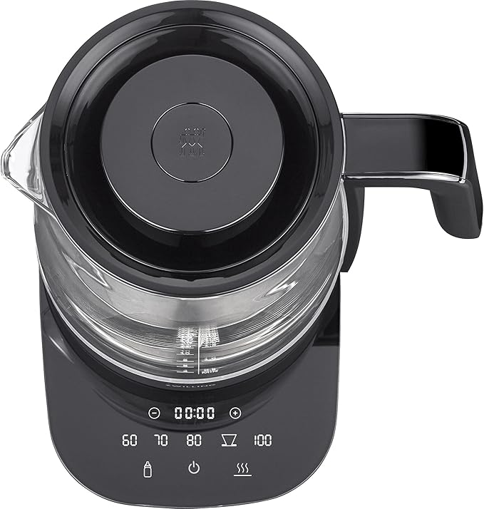 ZWILLING Enfinigy Glass Kettle, Tea Kettle, Black