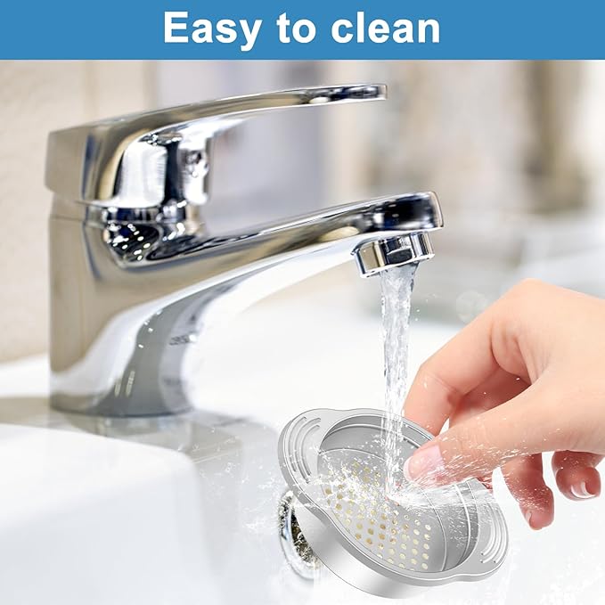 20 Pack Tuna Can Strainer 3.15Inch Stainless Steel Food Strainer Anti Slip Handle Tuna Strainer Easy to Use Tuna Press Oil Drainer Filter Colander Can Strainers for Canned Goods Vegetables Beans