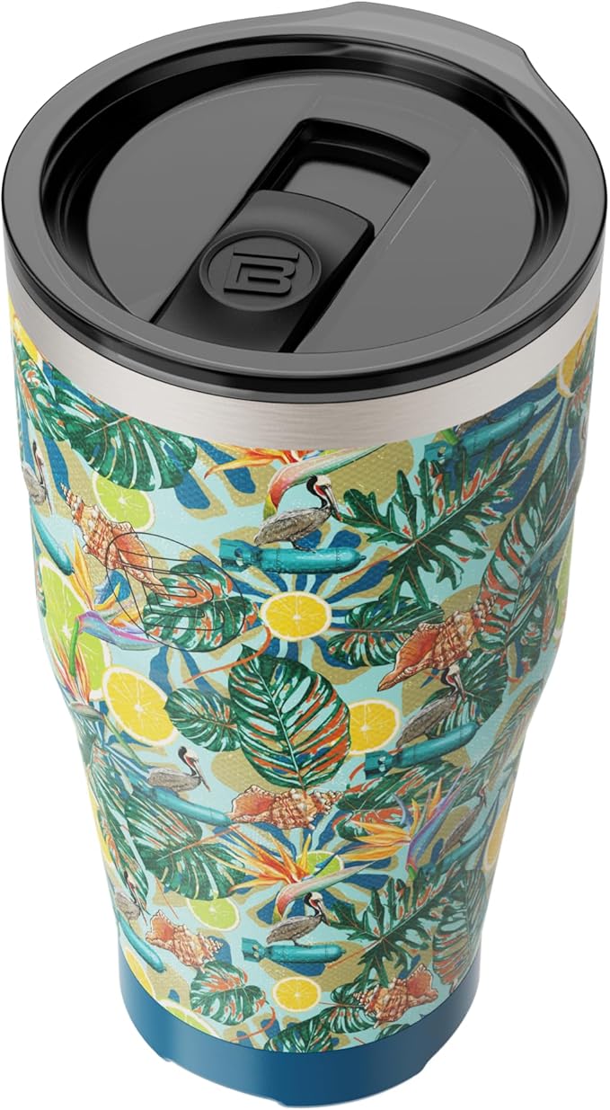 BOTE MagnePod Drinkware MagneTumbler Includes Lid with Straw Drink Tumbler Magnetically attaches to Compatible SUPs Kayaks Floats Hangouts 32 oz Multiple Colors