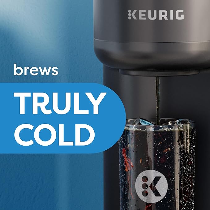 Keurig K-Brew + Chill Iced & Hot Single Serve Coffee Maker with QuickChill & MultiStream Technology, 70oz Reservoir, Strong Brew, Holiday Gift Favorite