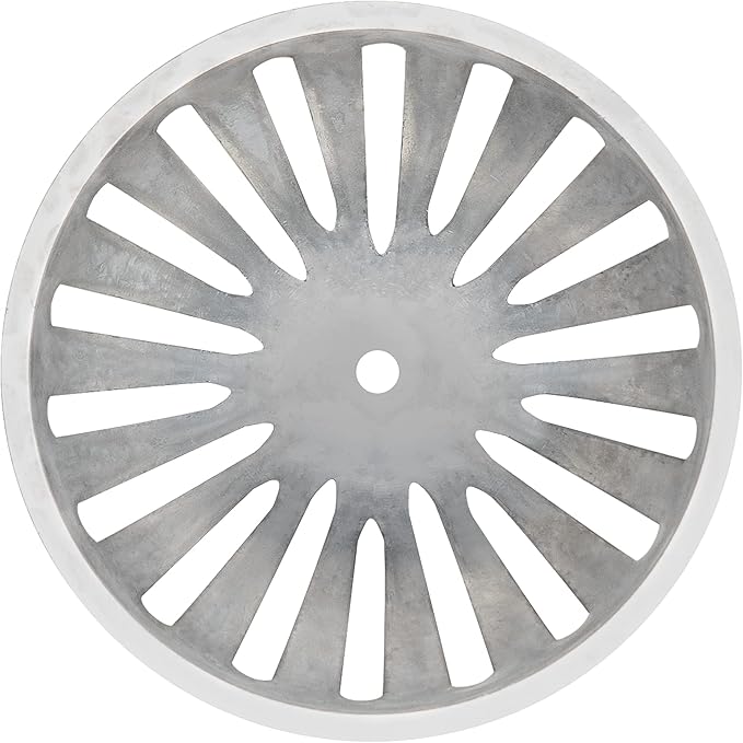 Leyso Heavy Duty Aluminum Drain Covers, Sink Drain Cover, Floor Drain Cover, Dome Strainer Cover for Compartment Sink, Kitchen, Outdoor, Garden, Restaurant 5-1/2" W x 2-1/4"H (5 PCS)