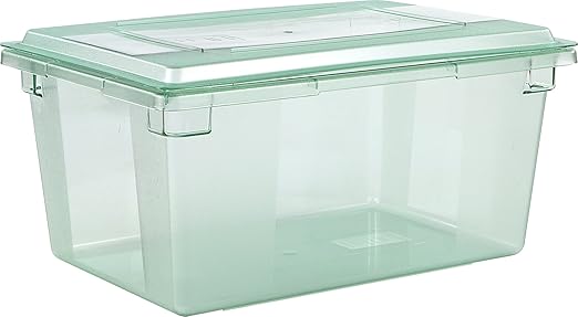 Carlisle FoodService Products 10627C09 StorPlus Color-Coded Food Box Storage Container Lid Only, 26" x 18", Green (Pack of 6)