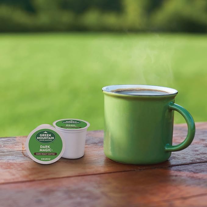 Green Mountain K-Cups Dark Roast, 0.4 ounce, 12 count (4.8oz net)