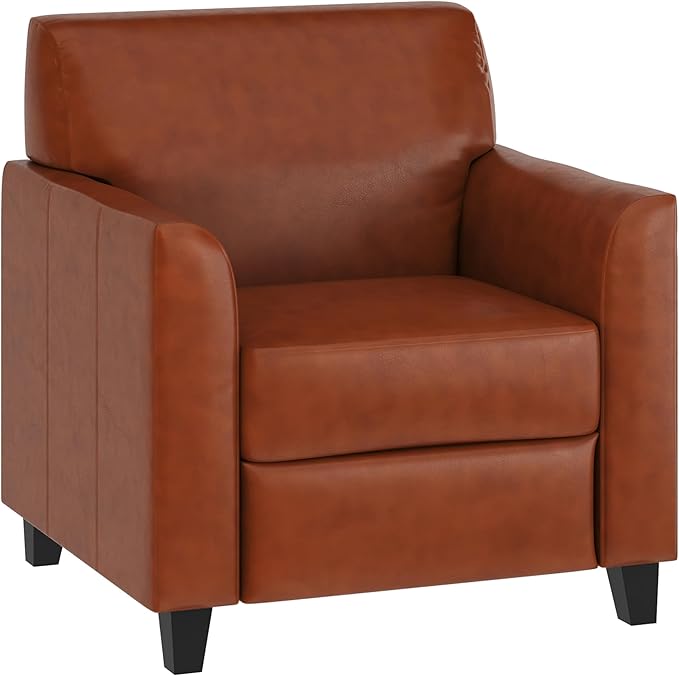 Flash Furniture HERCULES Diplomat Series Cognac LeatherSoft Chair