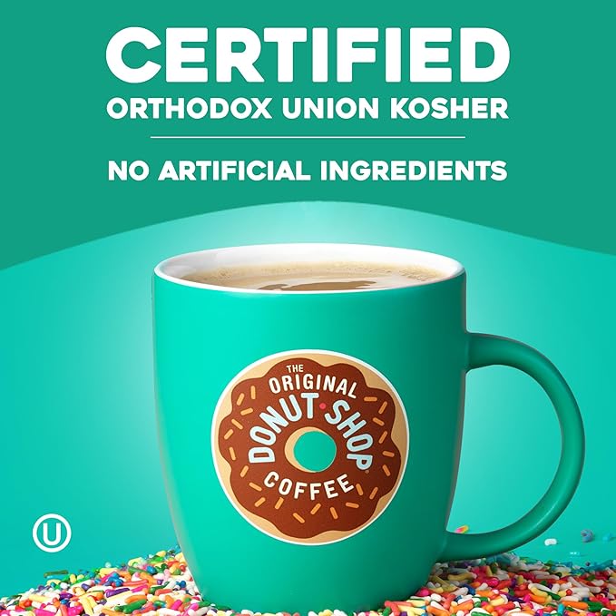 The Original Donut Shop Decaf Keurig Single-Serve K-Cup Pods, Medium Roast Coffee, 96 Count