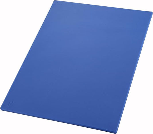 Winco CBBU-1824 Cutting Board, 18-Inch by 24-Inch by 1/2-Inch, Blue