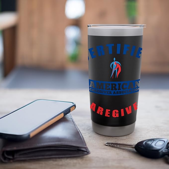 Certified Caregiver (Official ACA Merch) Stainless Steel Insulated Tumbler