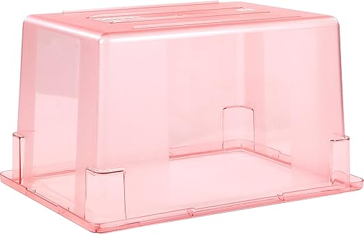 Carlisle FoodService Products 10624C05 StorPlus Color-Coded Food Box Storage Container Only, 21.5 Gallon, 26" x 18" x 15", Red (Pack of 3)