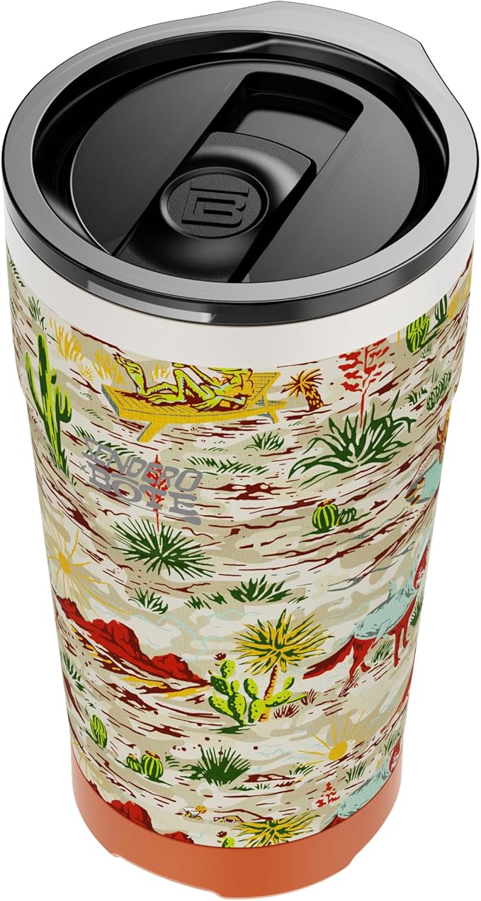 BOTE MagnePod Drinkware Insulated Drink Tumbler includes Lid with Straw Magnetically attaches to Compatible SUPs Kayaks Floats Hangouts 20 oz Multiple Colors
