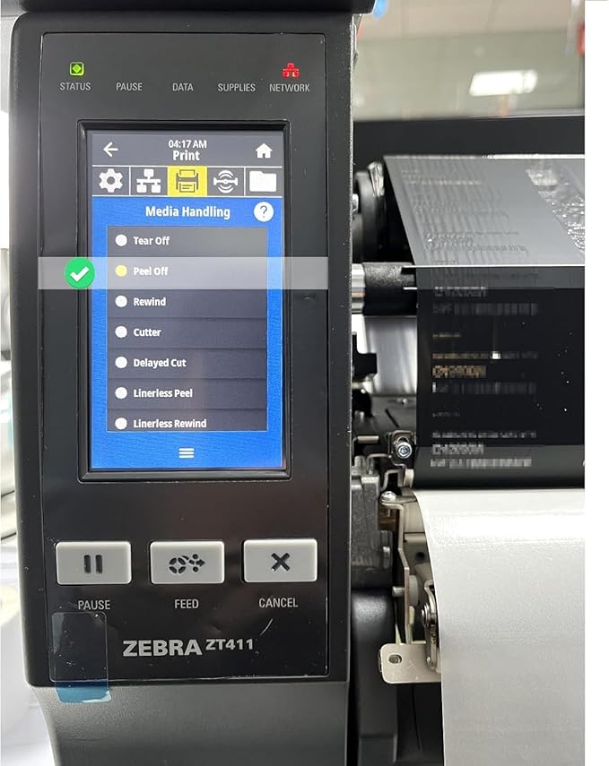 P1105147-019 Peel Assembly for Zebra ZT411 Thermal Label Printer (with Front Cover and Sensor) 203dpi 300dpi 600dpi