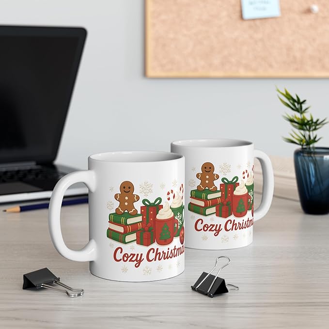 Christmas Party Mug Decor, Christmas Coffee Mug, Gift for Friends Coworker, Stocking Stuffers