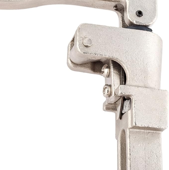 Restaurantware Met Lux 18 Inch Commercial Can Opener, 1 Heavy-Duty Industrial Can Opener - Screw-Down Base, Ergonomic Handle, Iron Table Top Can Opener, Built-In Blade, For Opening Food Cans