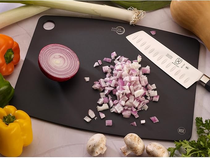 Mercer Culinary Composite Cutting Board-14 1/2" X 10 13/16"-NSF, Black
