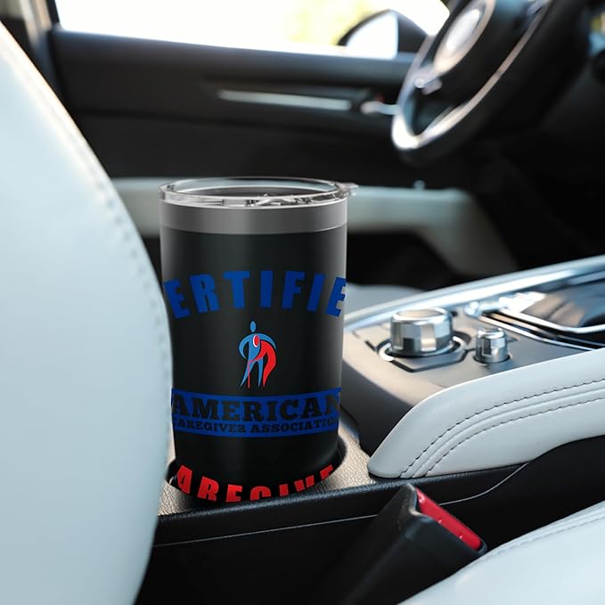 Certified Caregiver (Official ACA Merch) Stainless Steel Insulated Tumbler