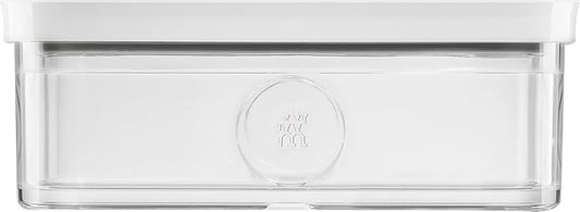 ZWILLING FRESH & SAVE CUBE Box, size L, modular & stackable container, airtight & vacuumable storage, dishwasher friendly, transparent