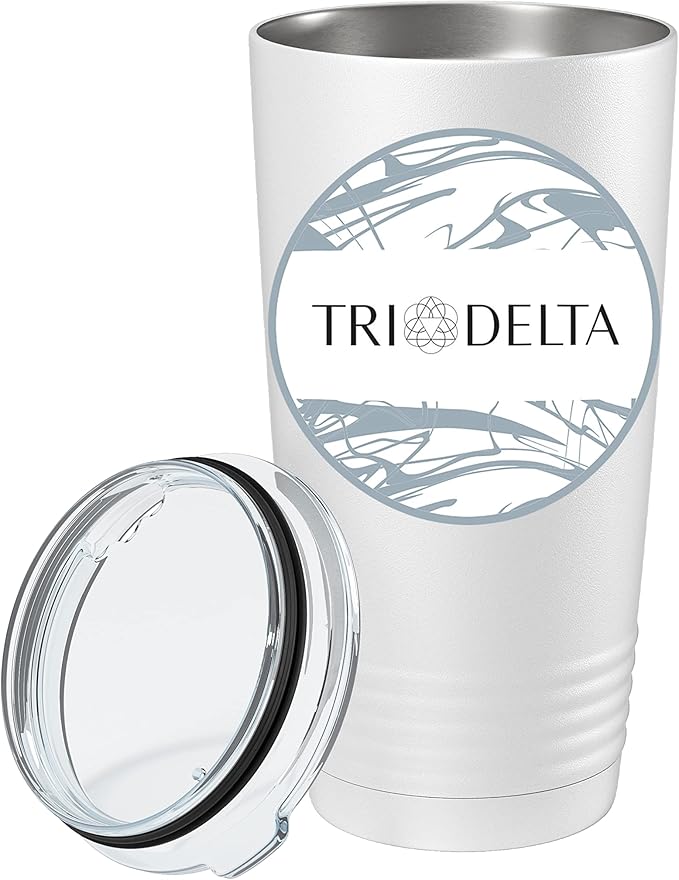Sorority Stainless Steel Tumbler - 20oz - Ringed Base (#4)