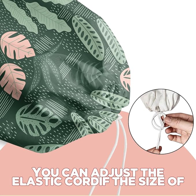 Seaweed Plastic Bag Holder, Wall Mount Grocery Bag Holder, Plastic Storage Bag, Botanical Rustic Kitchen Storage Organizer Grocery Bags with Drawstring, Gifts for Women Mom Grandma