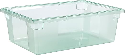 Carlisle FoodService Products CFS 10622C09 StorPlus Color-Coded Food Box Storage Container Only, 12.5 Gallon, 26" x 18" x 9", Green (Pack of 4)