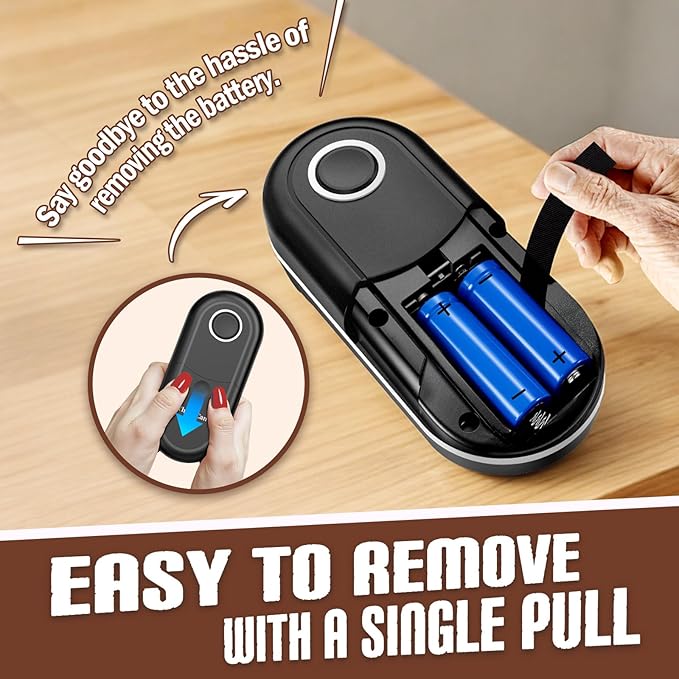 Electric Can Opener, One-Touch Automatic Can Opener- Fits Almost All Can Sizes, Battery-Operated Handheld Kitchen Gadget with Smooth Edge, Food Safe, Ideal for Seniors & Arthritis Sufferers