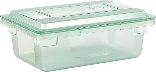 Carlisle FoodService Products 10617C09 StorPlus Color-Coded Food Box Storage Container Lid Only, 18" x 12", Green (Pack of 6)