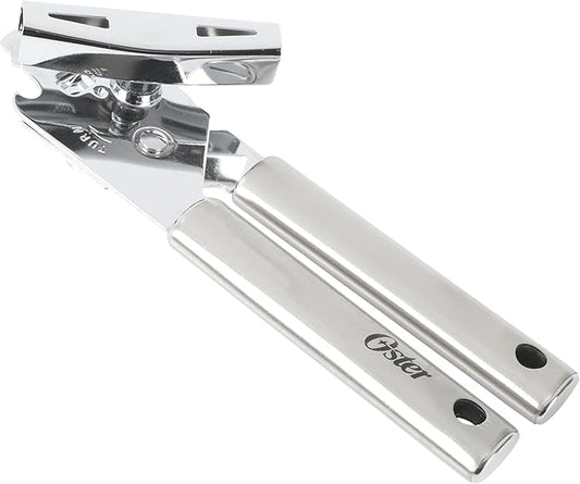 Oster Baldwyn Multifunction Can Opener and Bottle Opener with Stainless Steel Handle – Durable Kitchen Tool for Easy Opening