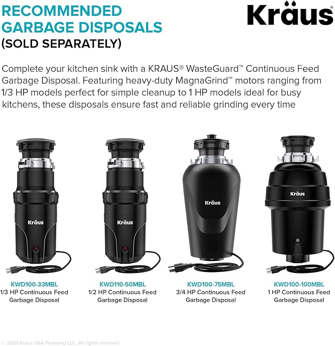 KRAUS Premier 32-inch Undermount 50/50 Double Bowl 18-Gauge Stainless Steel Kitchen Sink with Strainers (x2), KBU22