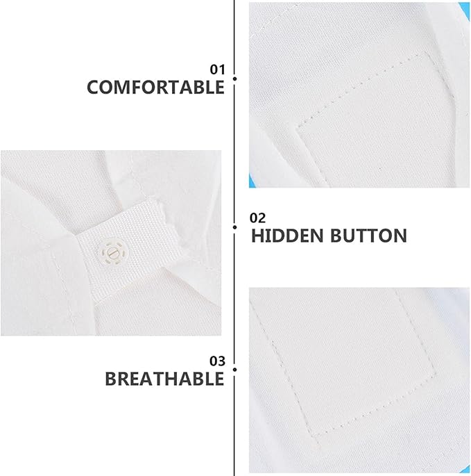 5pcs Menstrual Pads Reusable Washable Washable Cotton Cloth Sanitary Towels Soft Absorbent Liners Women Period Pads for Menstrual Flow Incontinence