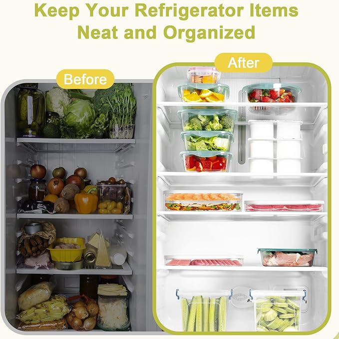 Stackable Deli Meat Container with Drainage Groove and Silicone Lid, Clear Refrigerator Storage Containers for Lunch Meats, Cold Cuts, Bacon, Cheese, BPA Free - 2 Layer