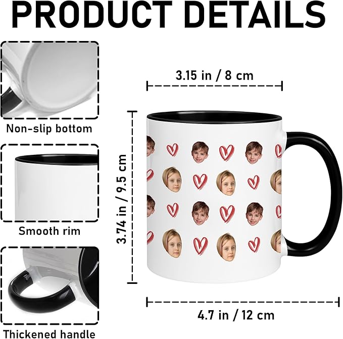 Personalized Dad to Papa Mug - Custom Est Year Coffee Cup for New Grandpa - First Time Grandfather Gift - Custom Grandparent - Keepsake for Him