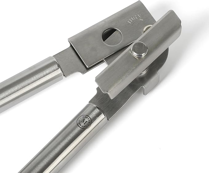 Martha Stewart Sprucedale Stainless Steel Heavy Duty Can Opener – Durable and Easy-to-Use Manual Kitchen Tool for Effortless Opening