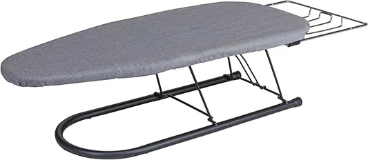 Household Essentials Tabletop Ironing Board with Iron Rest and Door Hanger | Compact Folding Ironing Station for Dorm Rooms, Apartments, and Small Spaces | 36.5"x12"