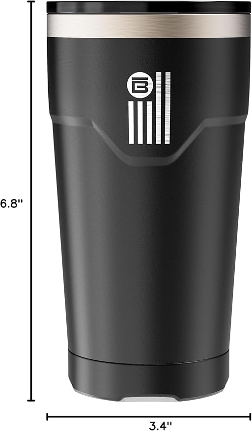 BOTE MagnePod Drinkware Insulated Drink Tumbler includes Lid with Straw Magnetically attaches to Compatible SUPs Kayaks Floats Hangouts 20 oz Multiple Colors
