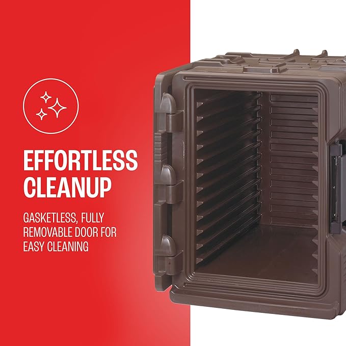 Cambro Insulated Food Pan Carrier - Hotbox for Catering & Transport - UPCS400 Series (Brown)