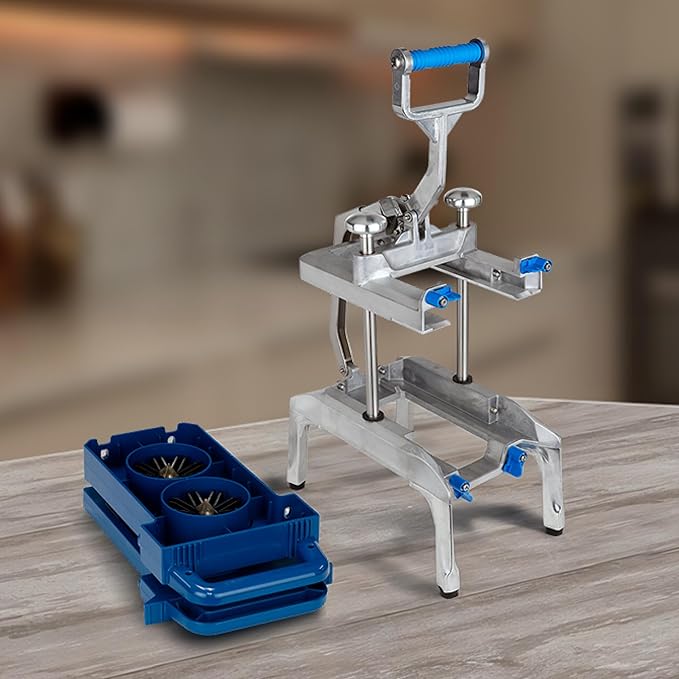 Prince Castle Saber King Mini Frame Assembly, Food Chopper and Vegetable Chopper, Manual Kitchen Cutter and Veggie Dicers for Commercial & Home Kitchens