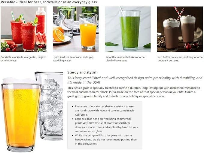 This is How I Roll - Funny Golf Lover Gift - 16oz Pint Glass Drinking Cup - Golf Cart Driver