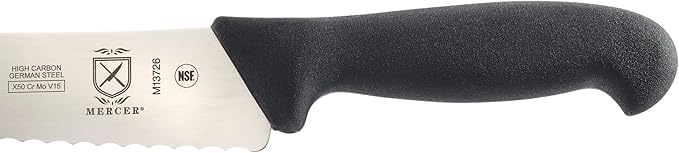 Mercer Culinary BPX Wide Bread Knife, 10-Inch