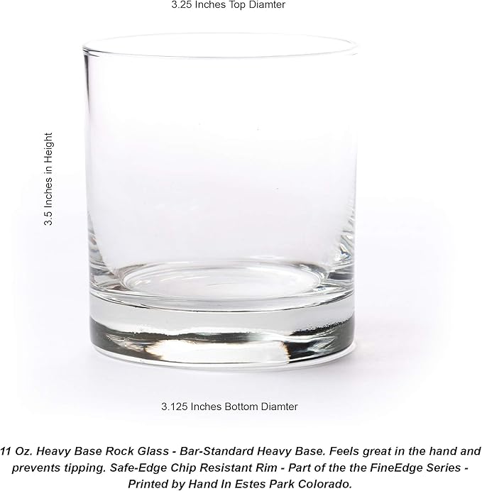 Black Lantern Whiskey Glasses - National Park Topographic Map Old Fashioned Glasses - 11oz. Rock Glass Set of 2 - Cocktail & Everyday Use Drinking Glasses - Dishwasher Safe (Rocky Mountain)