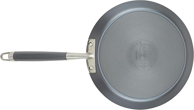Anolon Advanced Home Hard Anodized Nonstick Crepe Pan, 9.5 Inch - Moonstone