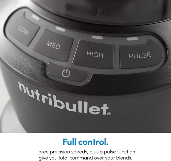 NutriBullet ZNBF30400Z Blender 1200 Watts, 1200W, Dark Gray
