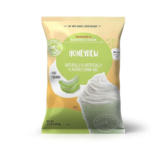 Big Train Dragonfly Honeydew Blended Crème Beverage Mix, 3.5 Pound (Pack of 1)