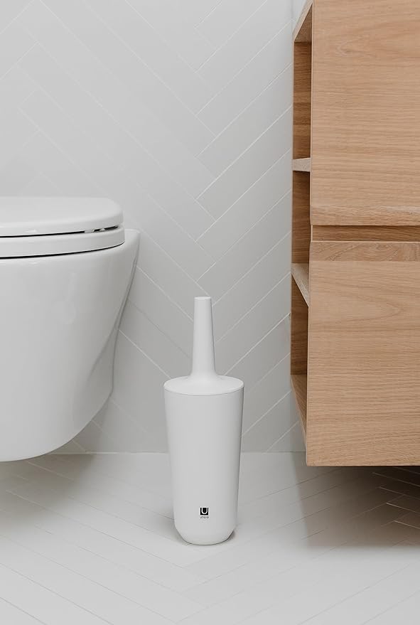 Umbra Corsa Toilet Brush,White
