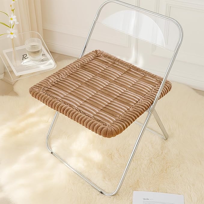 FUNNY FUZZY Pet Couch Covers for Sofa, Flannel Dog Couch Cover for Dogs Washable, Sofa Cover Furniture Protector Pet-Friendly Sofa Cover for Dogs & Kids (Light Brown, 19.7"×19.7")