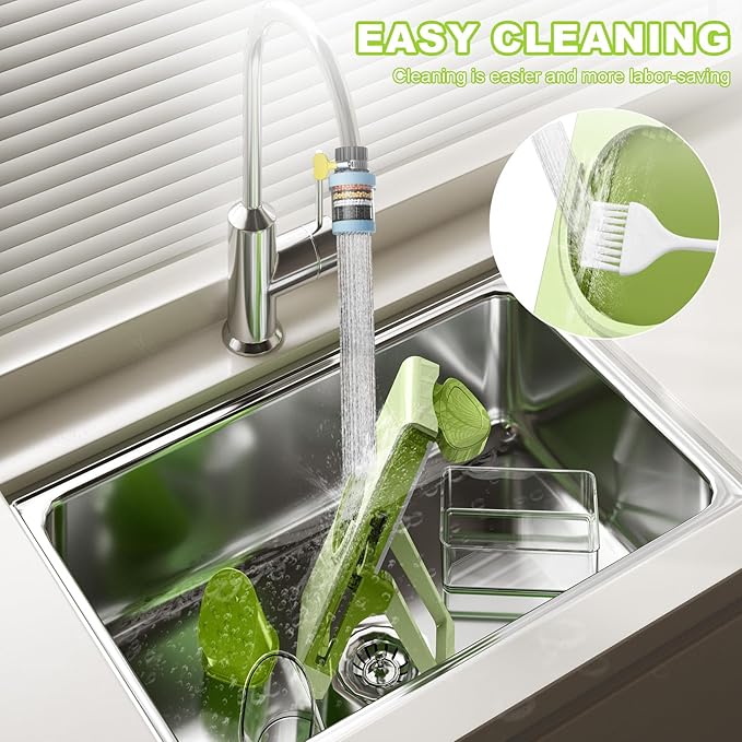 Eletronova Safe Mandoline Slicer for Kitchen, Vegetable Slicer for Kitchen