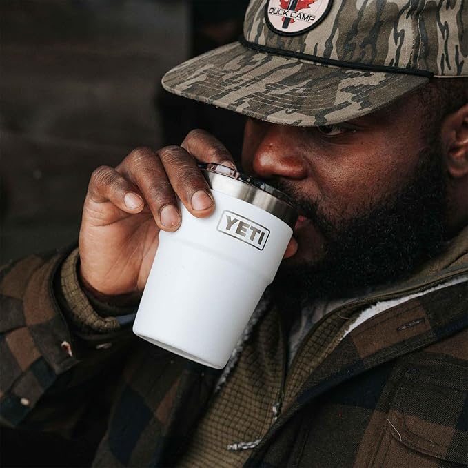 YETI Rambler 16 oz Stackable Tumbler, Vacuum Insulated, Stainless Steel with MagSlider Lid