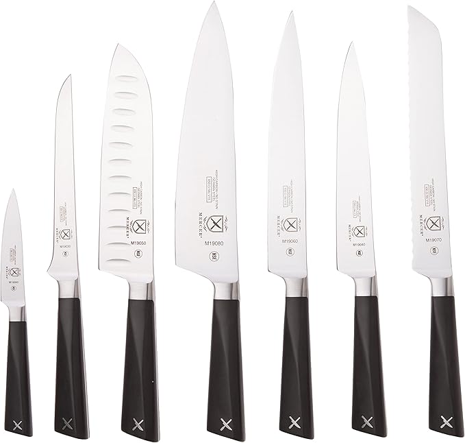 Mercer Culinary Züm 8-Piece Magnetic Board Knife Set, 14 1/8 x 10 1/4, Stainless Steel