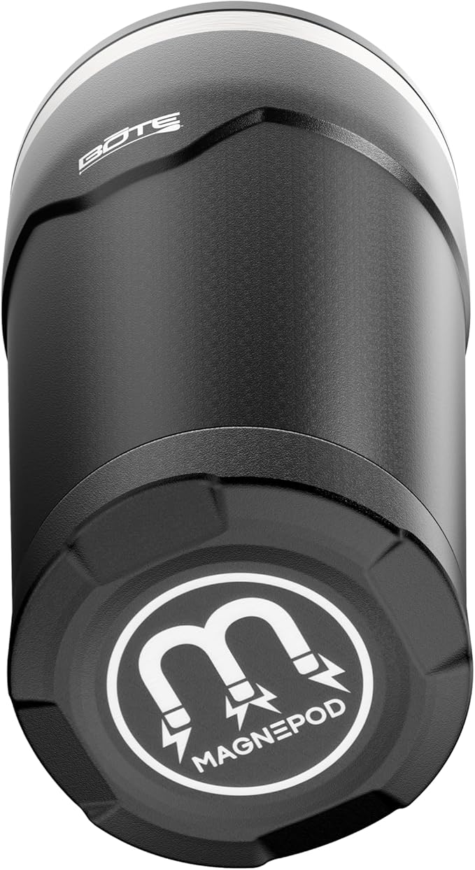 BOTE MagnePod Drinkware Insulated Drink Tumbler includes Lid with Straw Magnetically attaches to Compatible SUPs Kayaks Floats Hangouts 20 oz Multiple Colors