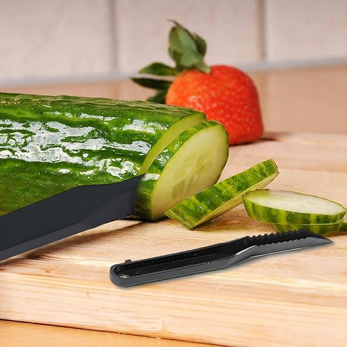 Kitchen Spiral And V-Shaped Tools, Blade Julienne Cutter,Fruit Shape Cutters,Easy to Clean Suitable for Kitchen Creative Spiralizer Cooking Tools