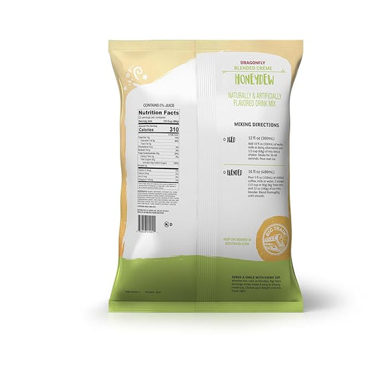 Big Train Dragonfly Honeydew Blended Crème Beverage Mix, 3.5 Pound (Pack of 1)