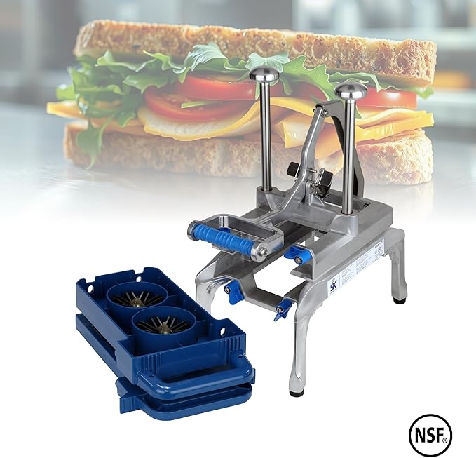 Prince Castle Saber King Mini Frame Assembly, Food Chopper and Vegetable Chopper, Manual Kitchen Cutter and Veggie Dicers for Commercial & Home Kitchens
